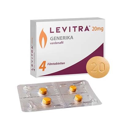 Levitra Tablets in Pakistan | 4 Tablets Pack Bayer Levitra 20mg Pakistan