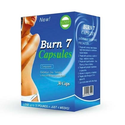 Burn 7 Slimming Capsule in Pakistan Fast Weight Loss Formula